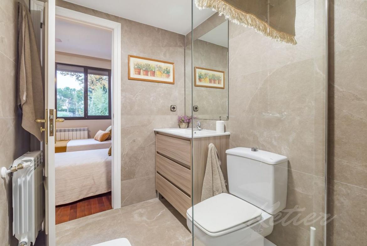 Chalet La Mazuela Dormitorio Bano