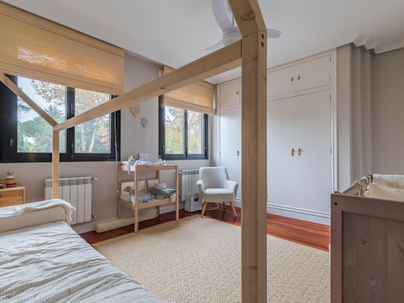 Chalet La Mazuela Dormitorio