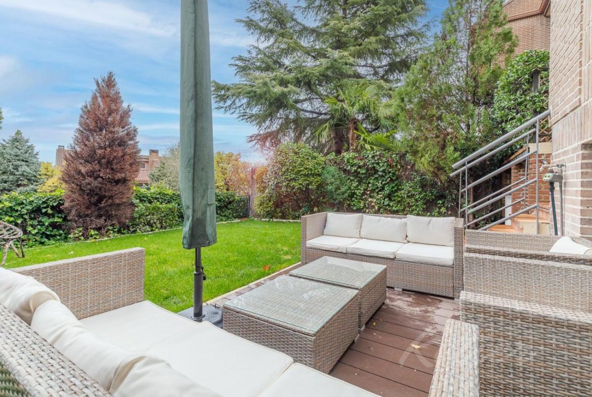 Chalet La Mazuela Jardin