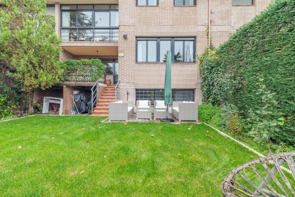 Chalet La Mazuela Jardin