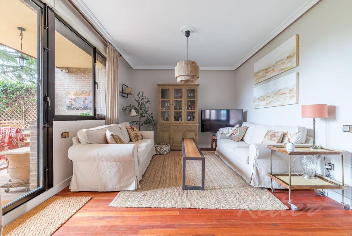 Chalet La Mazuela Salon