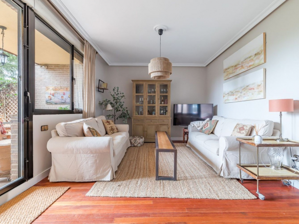 Chalet La Mazuela Salon