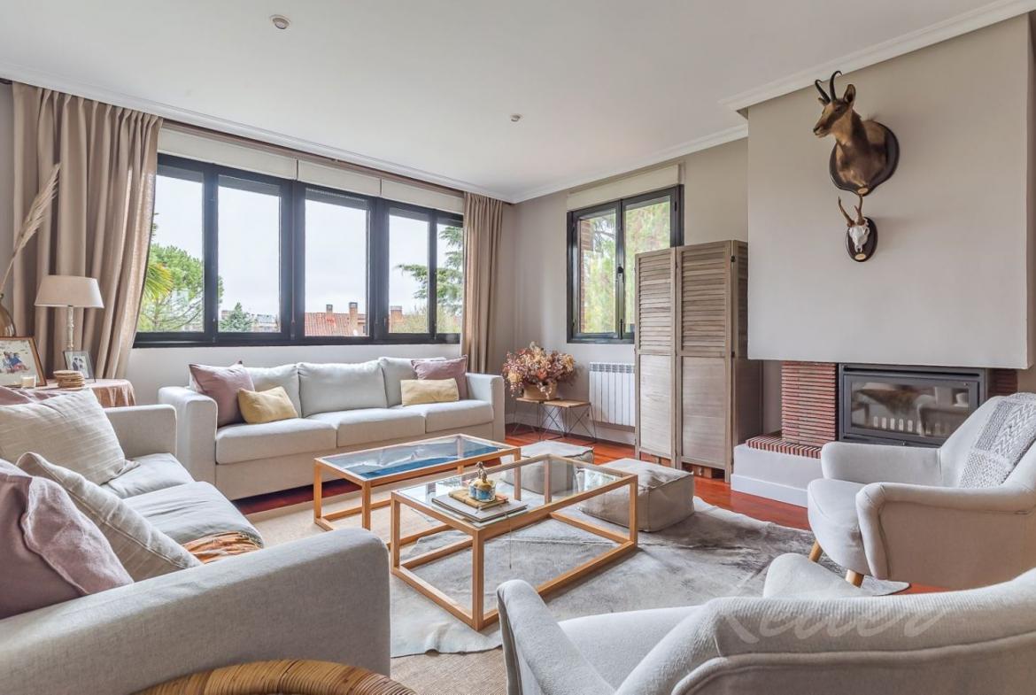 Chalet La Mazuela Salon