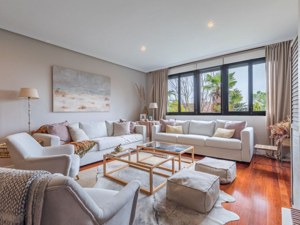 Chalet La Mazuela Salon