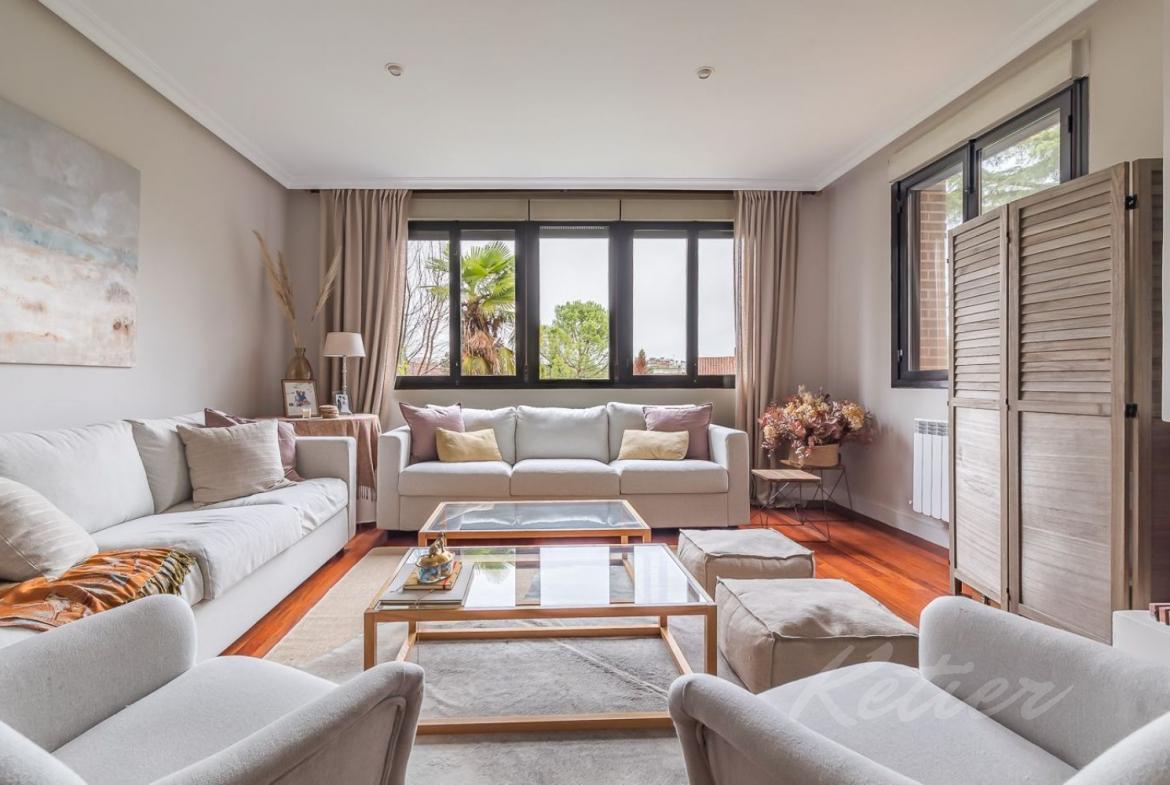 Chalet La Mazuela Salon