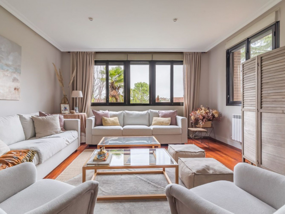 Chalet La Mazuela Salon