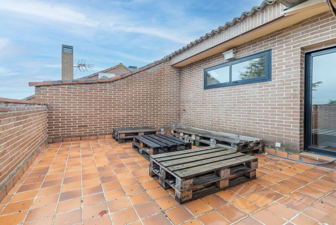 Chalet La Mazuela Terraza Atico