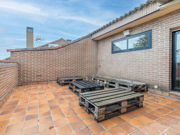 Chalet La Mazuela Terraza Atico