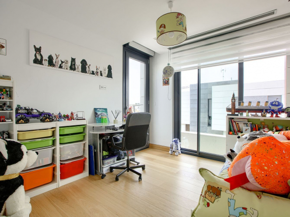 Chalet Los Satelites Dormitorio