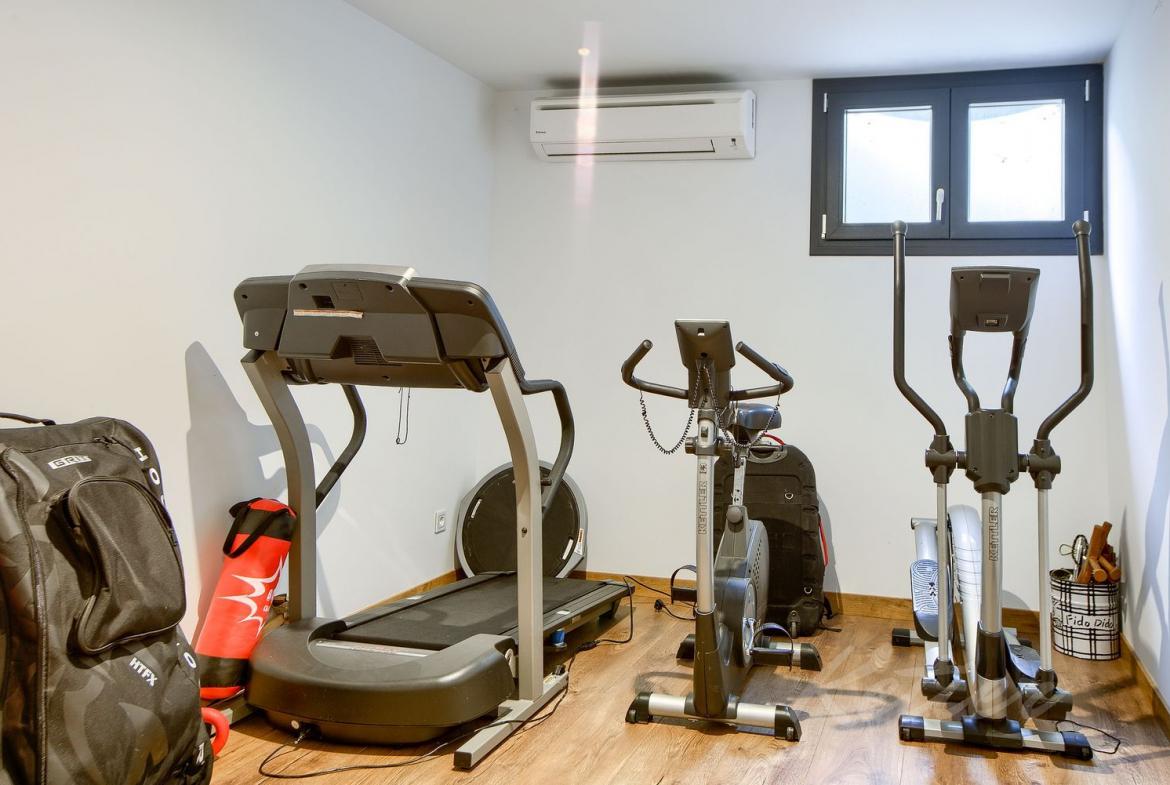 Chalet Los Satelites Gimnasio