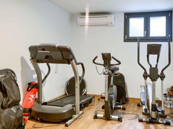 Chalet Los Satelites Gimnasio