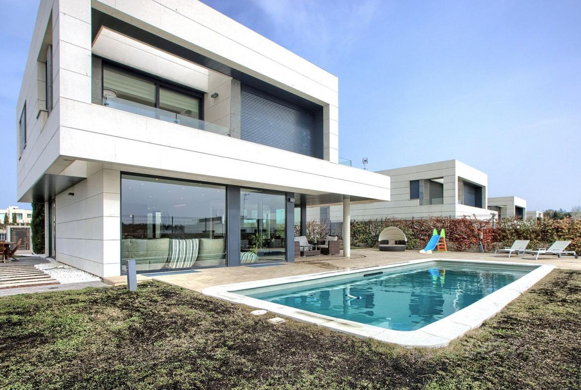 Chalet Los Satelites Jardin