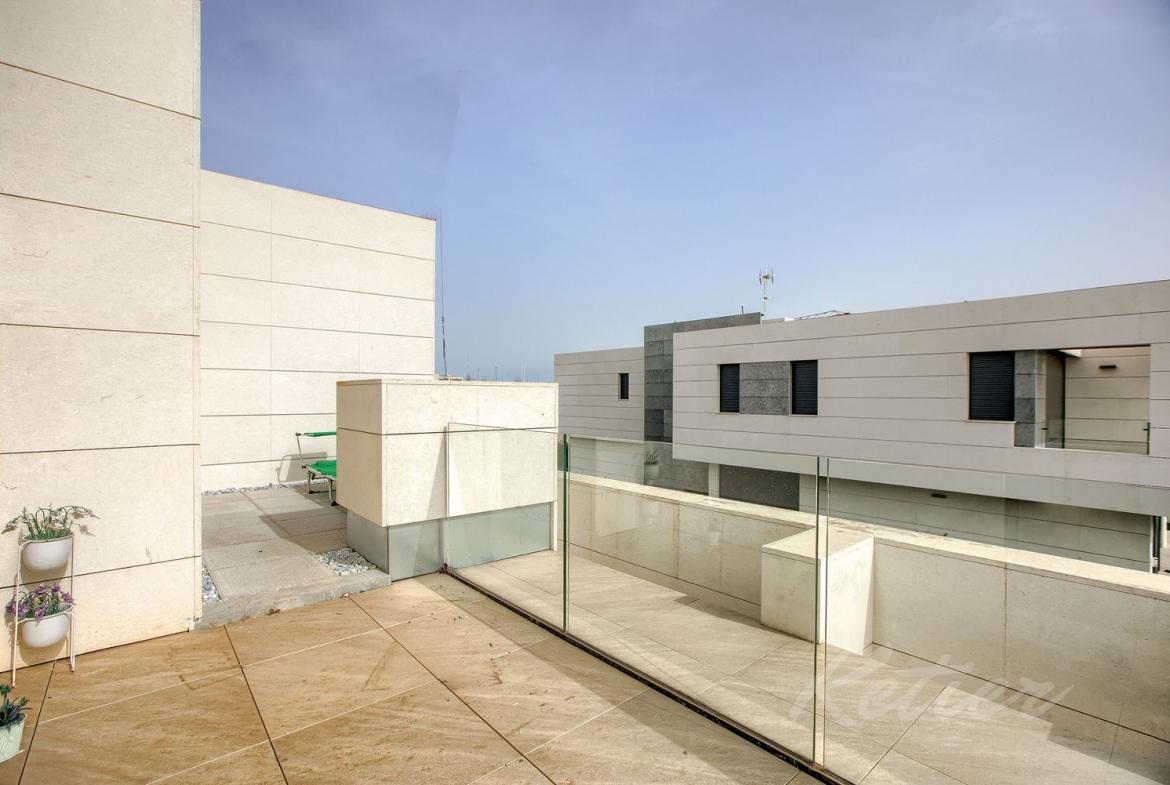 Chalet Los Satelites Terraza