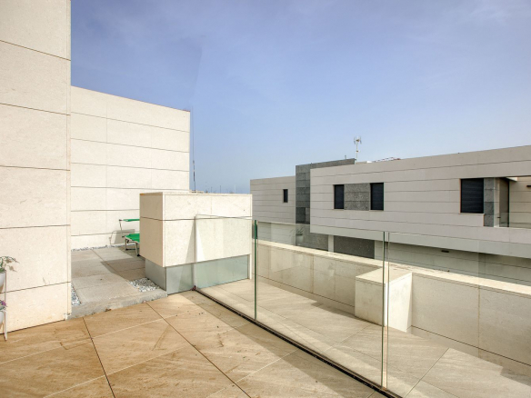 Chalet Los Satelites Terraza