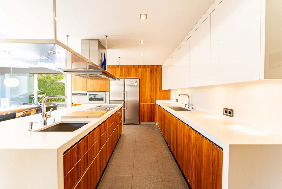 Chalet Lujo Villafranca Cocina