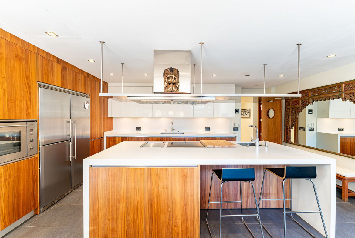 Chalet Lujo Villafranca Cocina