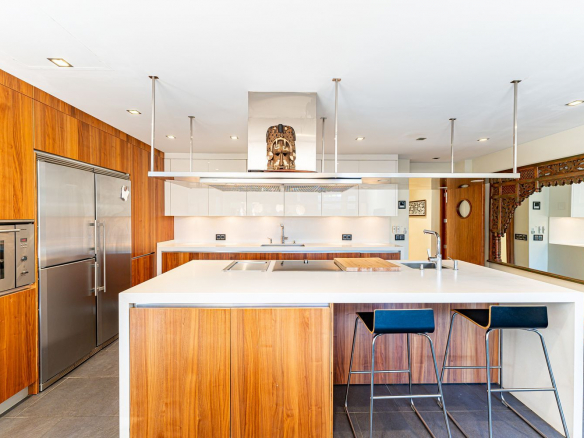Chalet Lujo Villafranca Cocina