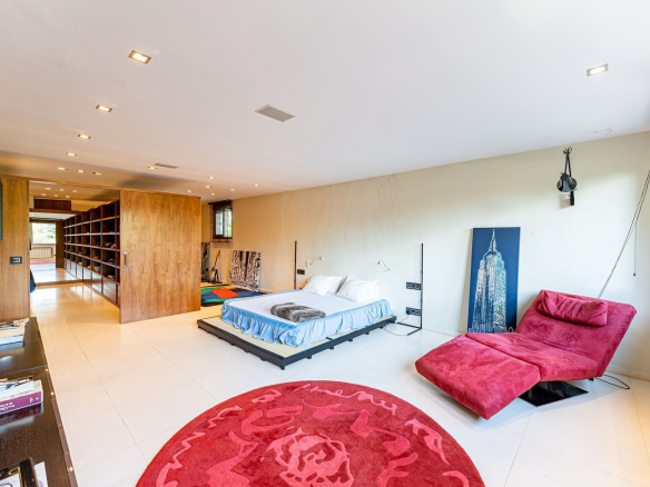 Chalet Lujo Villafranca Dormitorio