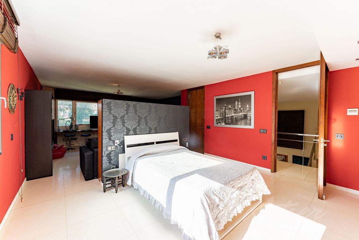 Chalet Lujo Villafranca Dormitorio