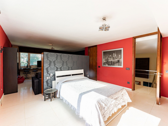 Chalet Lujo Villafranca Dormitorio