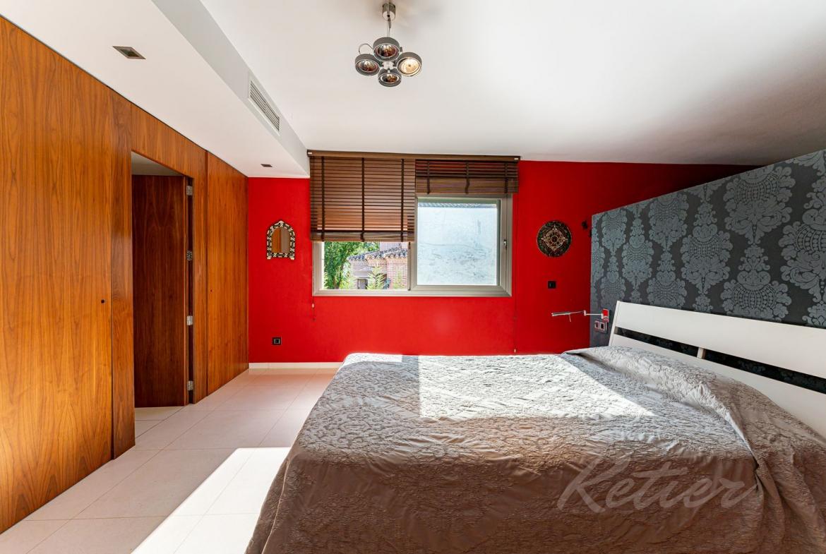 Chalet Lujo Villafranca Dormitorio