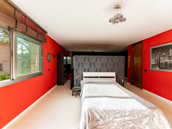 Chalet Lujo Villafranca Dormitorio