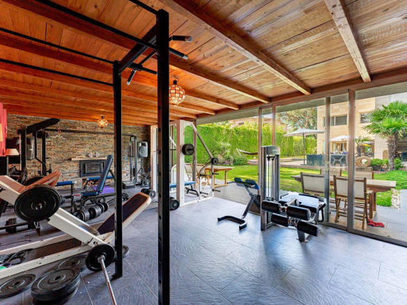 Chalet Lujo Villafranca Gimnasio