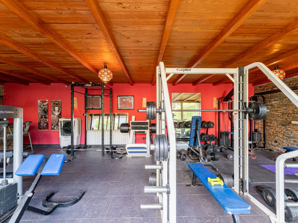 Chalet Lujo Villafranca Gimnasio