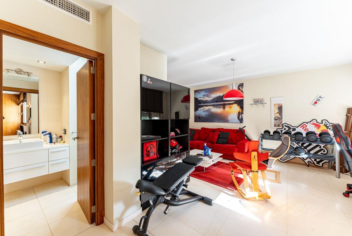 Chalet Lujo Villafranca Gimnasio