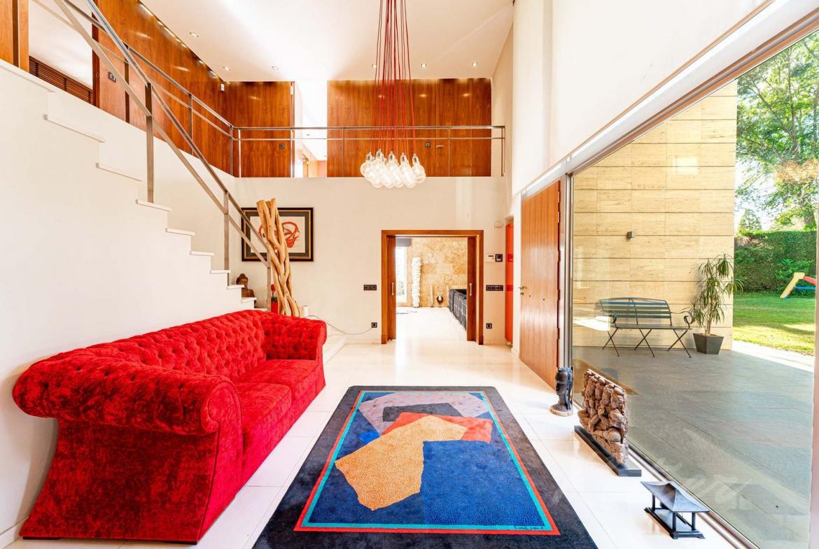Chalet Lujo Villafranca Recibidor
