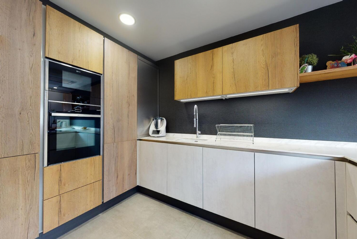 Chalet Pareado El Burgo Cocina