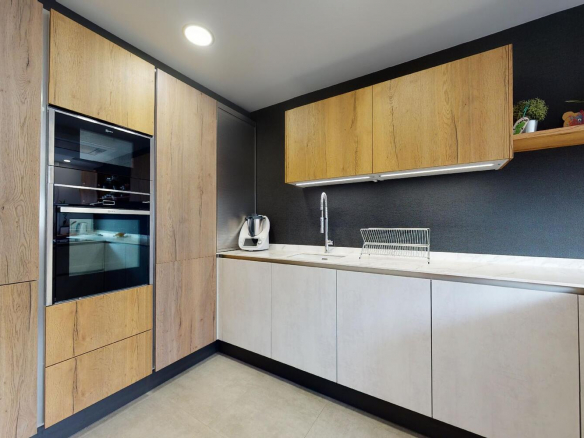Chalet Pareado El Burgo Cocina