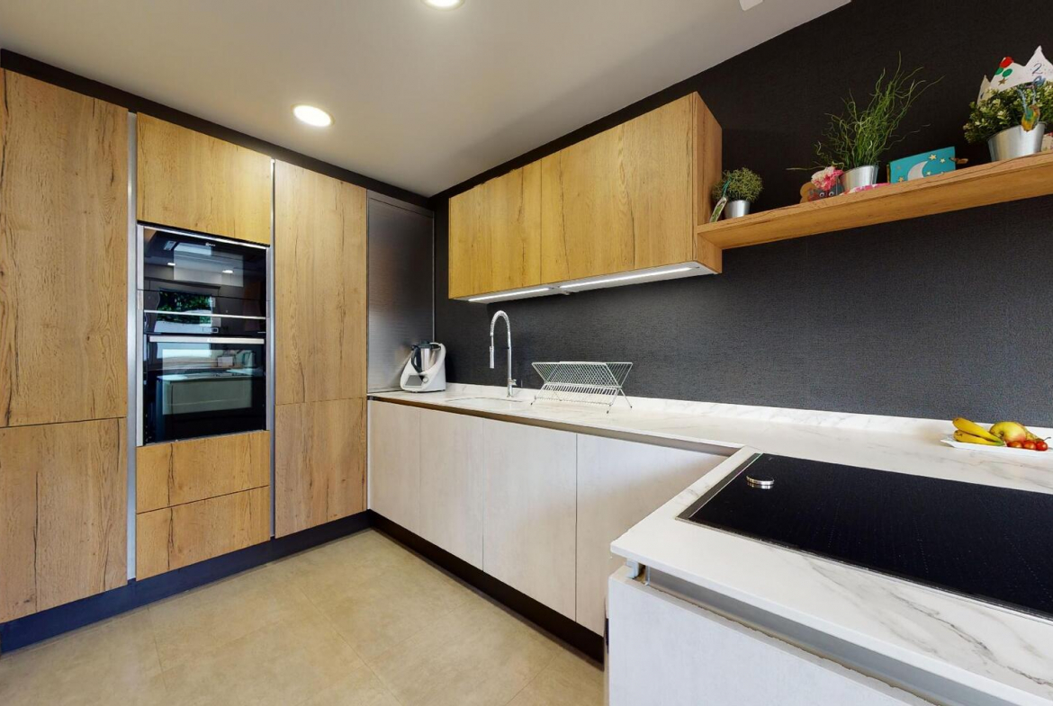 Chalet Pareado El Burgo Cocina
