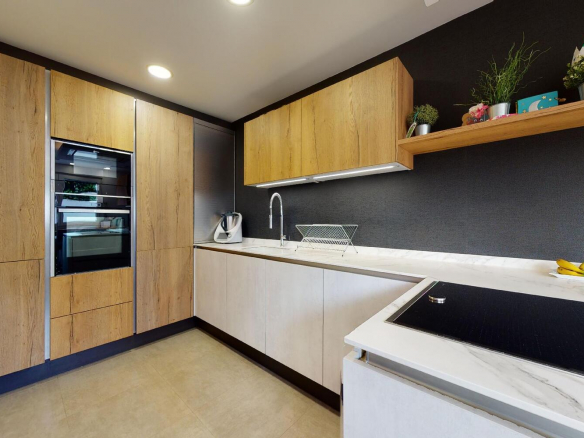 Chalet Pareado El Burgo Cocina