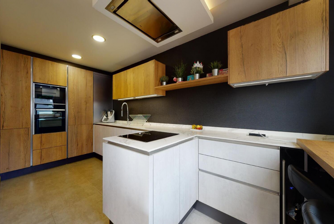 Chalet Pareado El Burgo Cocina