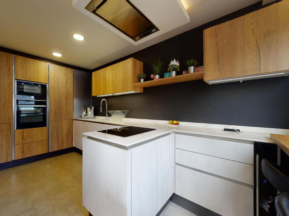 Chalet Pareado El Burgo Cocina