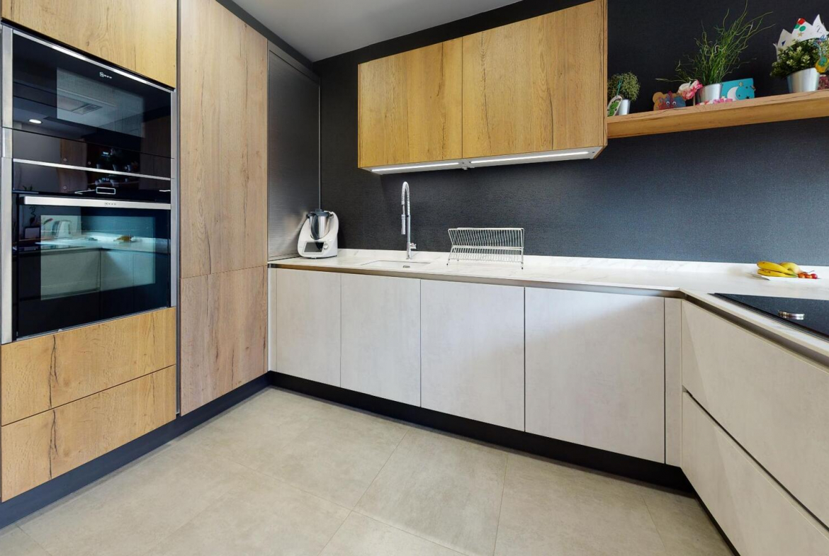 Chalet Pareado El Burgo Cocina