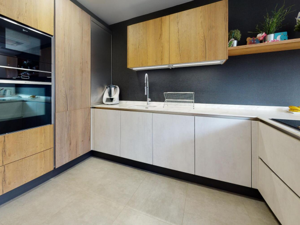 Chalet Pareado El Burgo Cocina