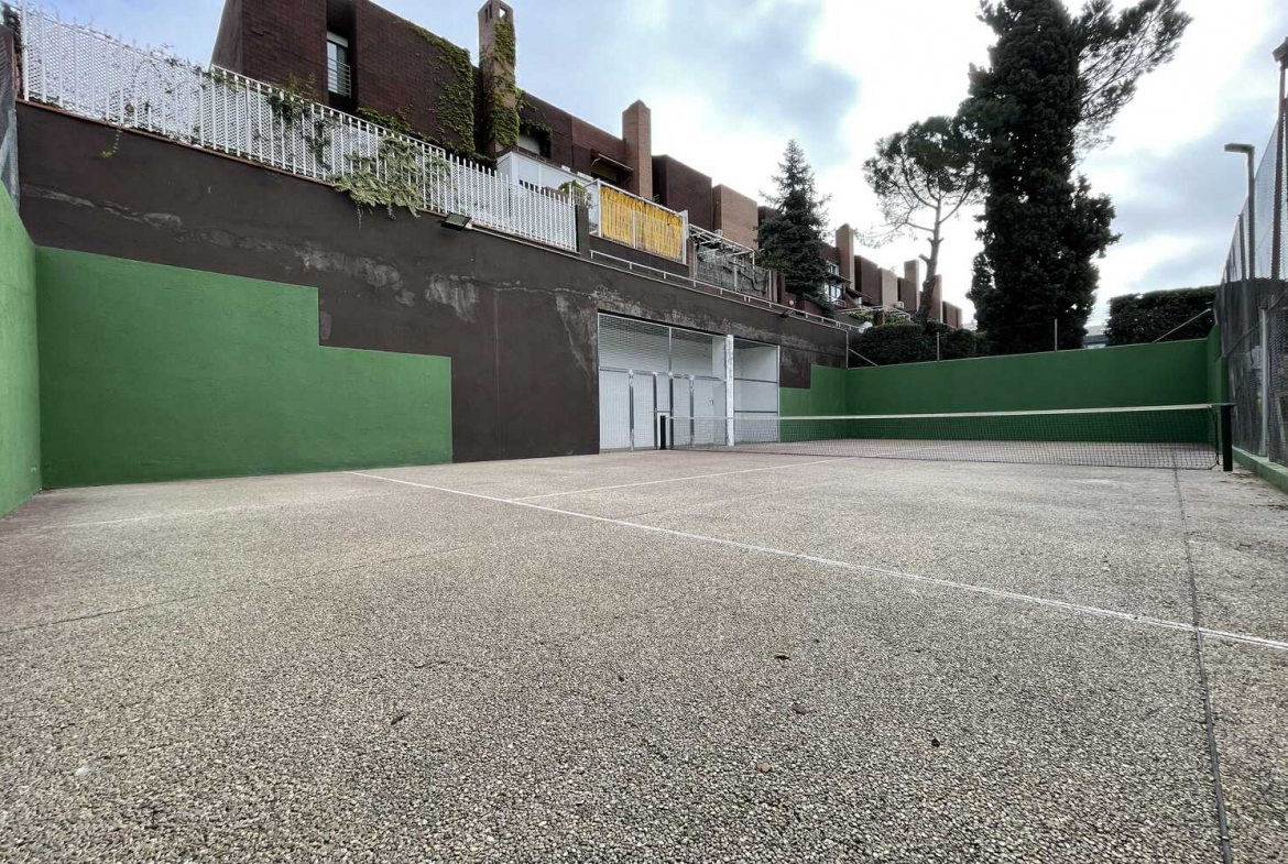 Chalet Pareado El Burgo Pista Tenis Urbanizacion