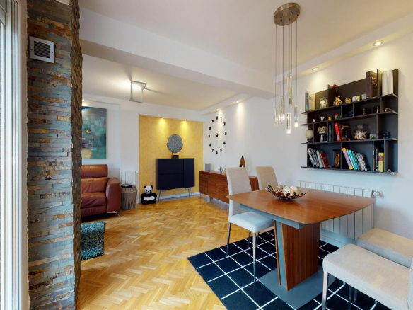 Chalet Pareado El Burgo Salon