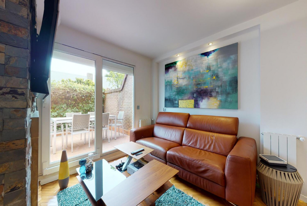 Chalet Pareado El Burgo Salon