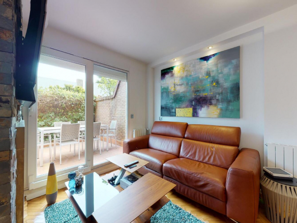 Chalet Pareado El Burgo Salon