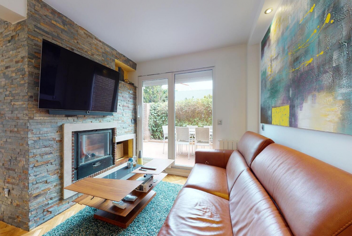 Chalet Pareado El Burgo Salon
