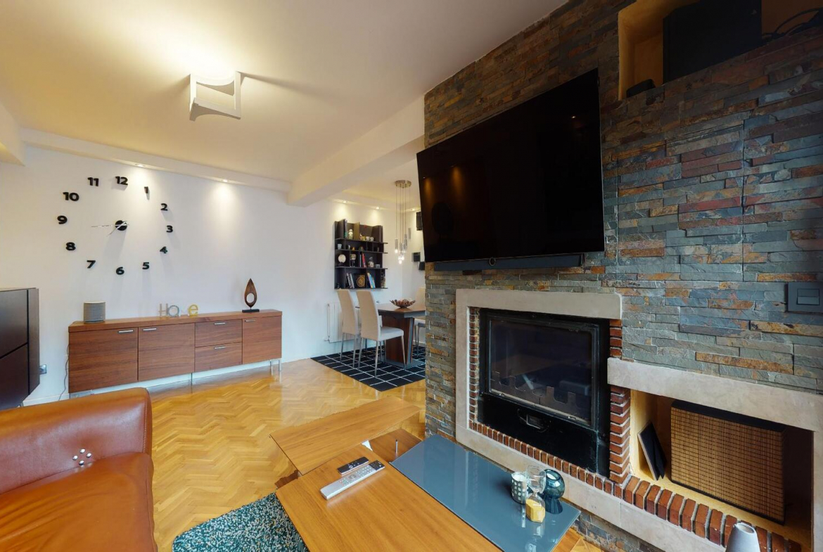 Chalet Pareado El Burgo Salon