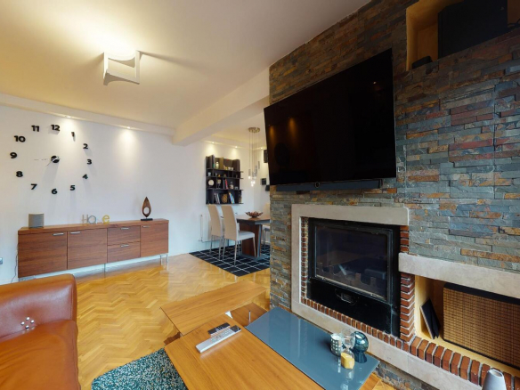 Chalet Pareado El Burgo Salon
