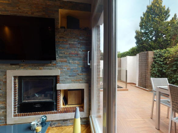 Chalet Pareado El Burgo Salon