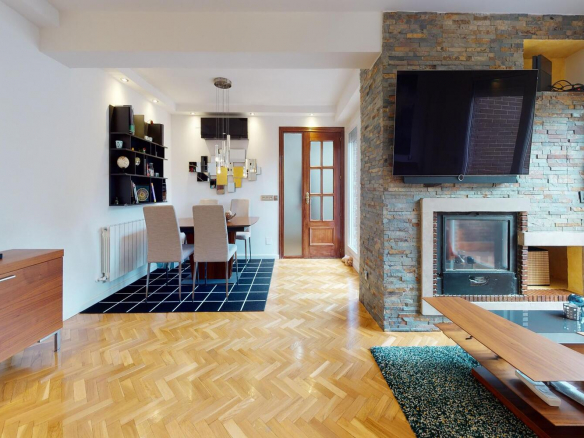 Chalet Pareado El Burgo Salon