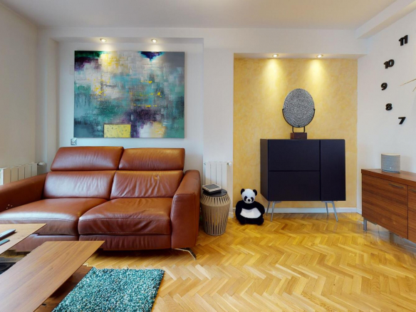 Chalet Pareado El Burgo Salon