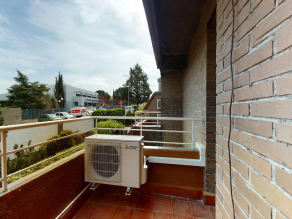 Chalet Pareado El Burgo Terraza