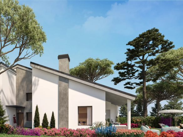 Chalet Pareado Galapagar Fachada